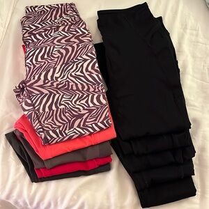 Fabletics Leggings size M, assorted colors